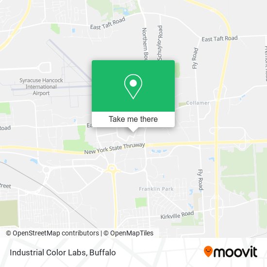 Mapa de Industrial Color Labs