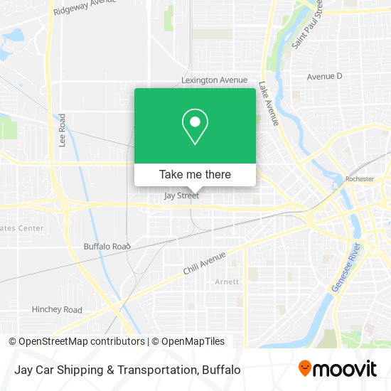 Jay Car Shipping & Transportation map