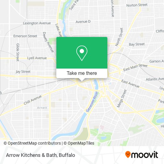 Arrow Kitchens & Bath map