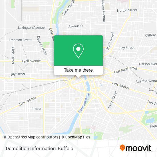 Demolition Information map