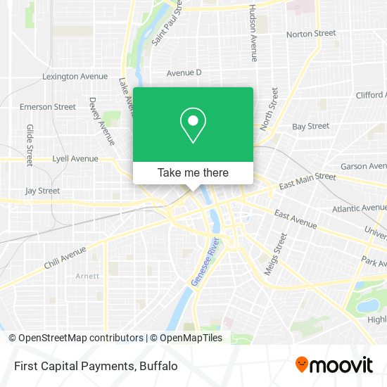 First Capital Payments map