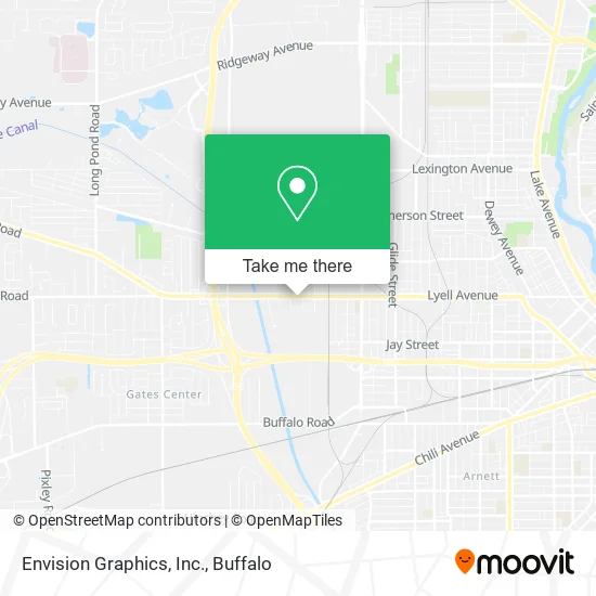 Envision Graphics, Inc. map