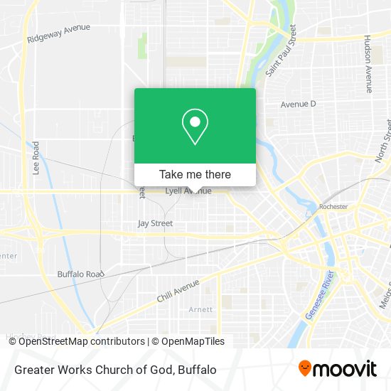Mapa de Greater Works Church of God
