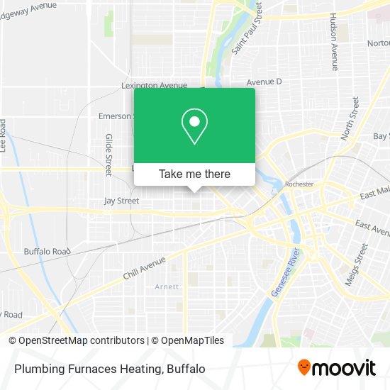 Plumbing Furnaces Heating map