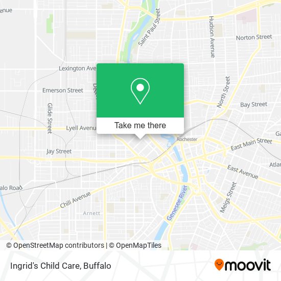 Ingrid's Child Care map