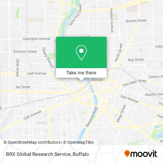 Mapa de BRX Global Research Service