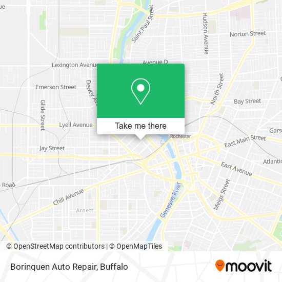 Borinquen Auto Repair map