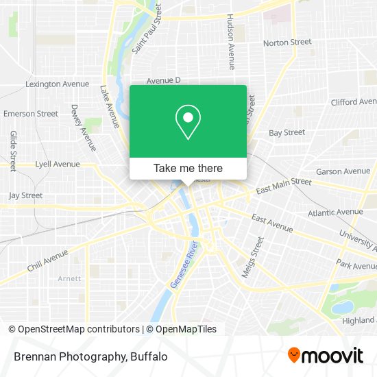 Brennan Photography map