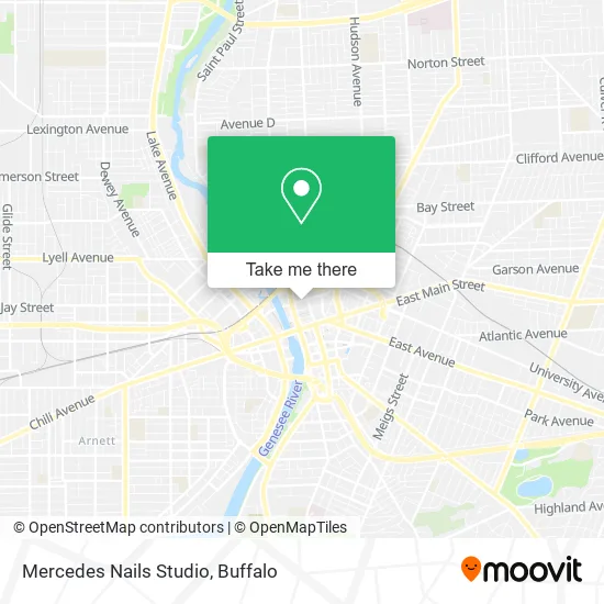 Mercedes Nails Studio map