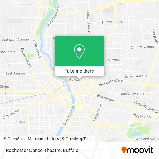 Rochester Dance Theatre map