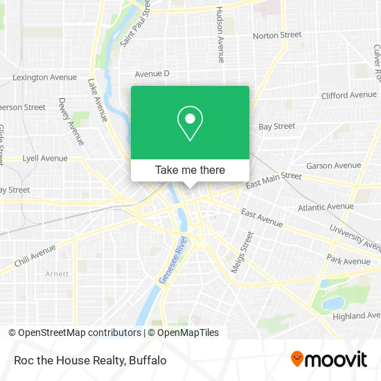 Roc the House Realty map