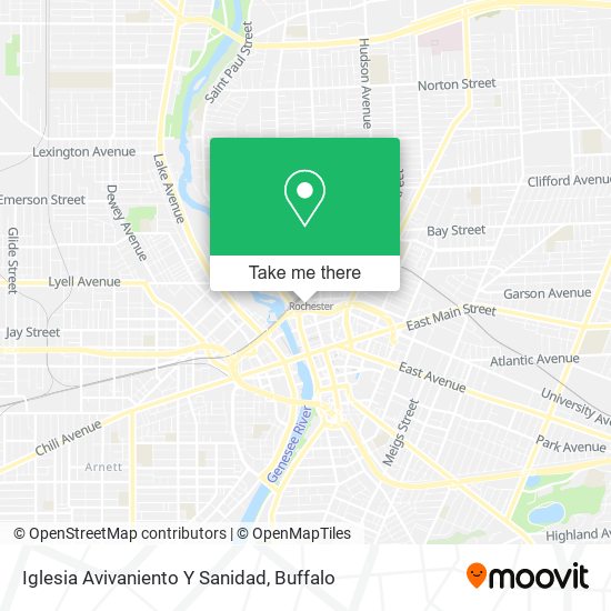 Mapa de Iglesia Avivaniento Y Sanidad