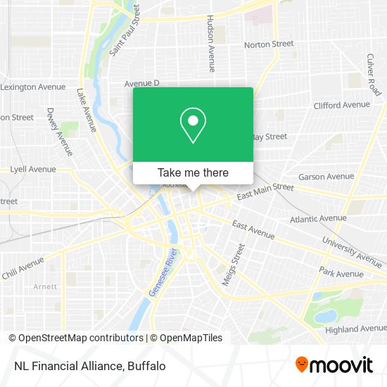 Mapa de NL Financial Alliance