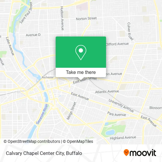Calvary Chapel Center City map