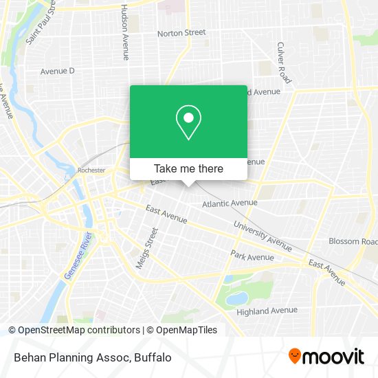 Behan Planning Assoc map