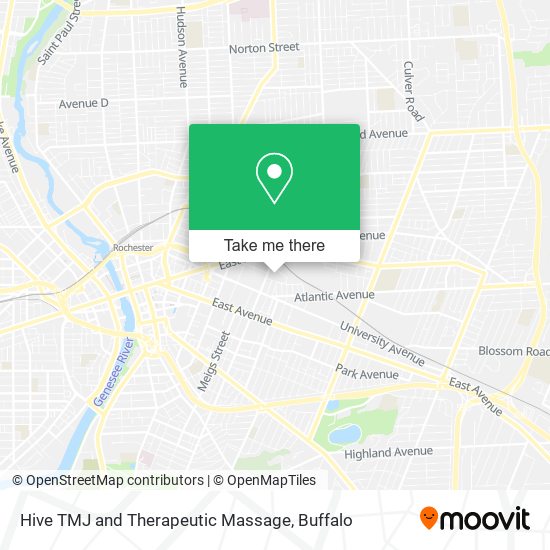 Mapa de Hive TMJ and Therapeutic Massage