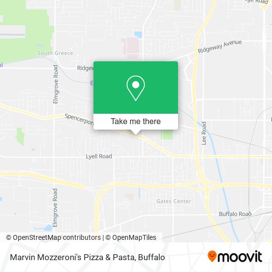 Mapa de Marvin Mozzeroni's Pizza & Pasta