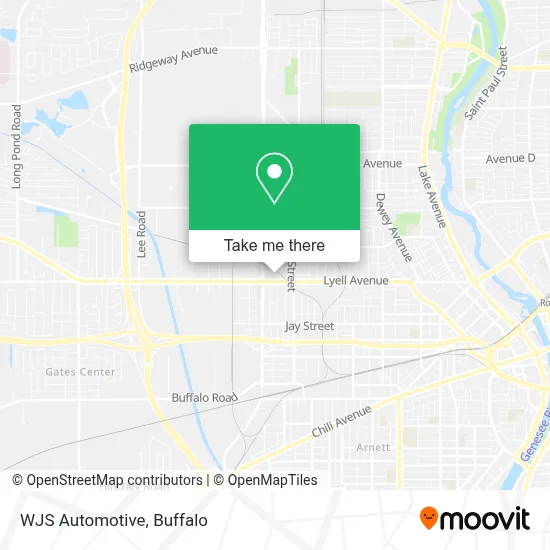 WJS Automotive map