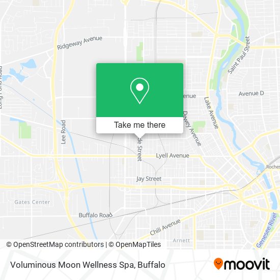 Voluminous Moon Wellness Spa map