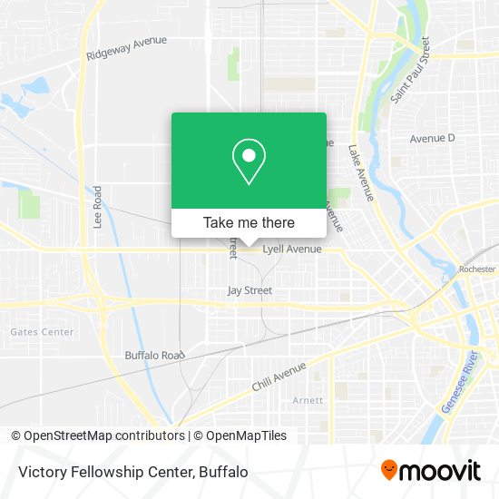 Victory Fellowship Center map