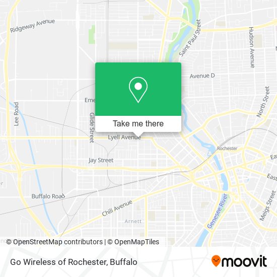 Go Wireless of Rochester map