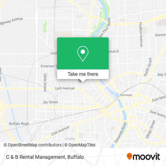 C & B Rental Management map