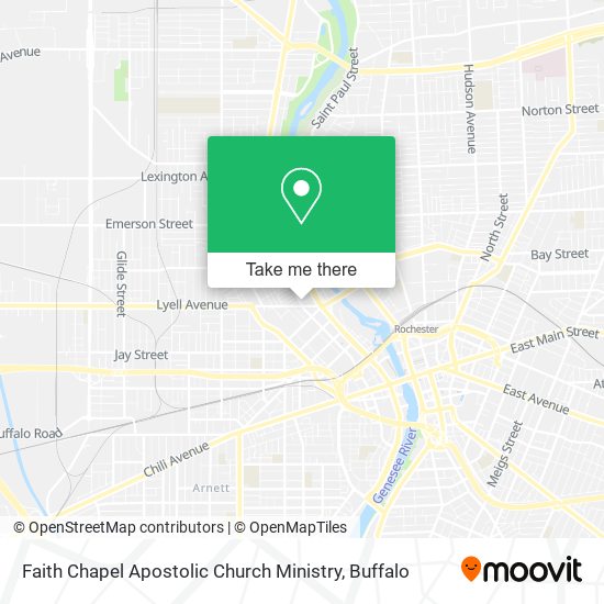 Faith Chapel Apostolic Church Ministry map