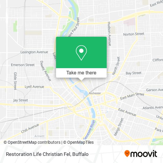 Mapa de Restoration Life Christian Fel