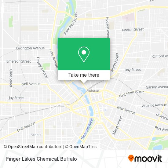 Finger Lakes Chemical map