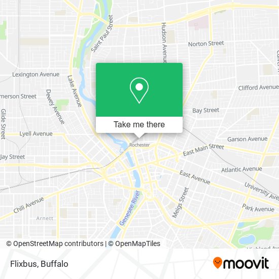 Flixbus map