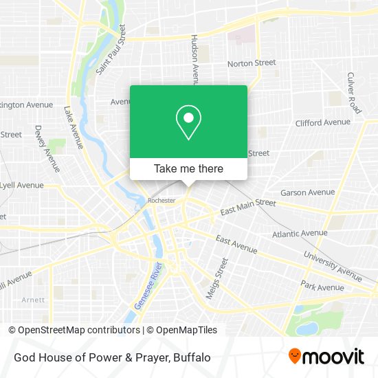 God House of Power & Prayer map