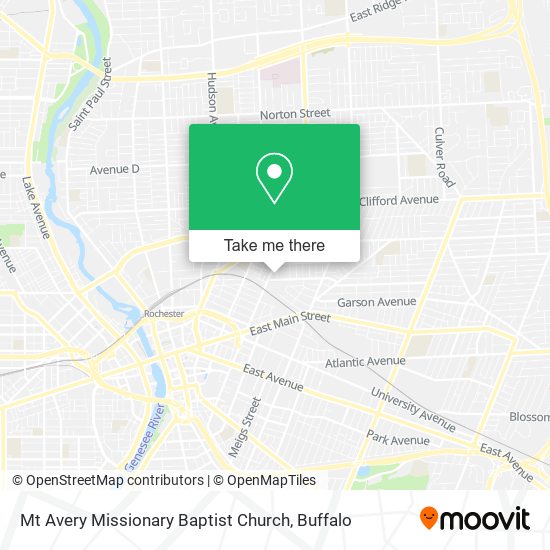 Mt Avery Missionary Baptist Church map
