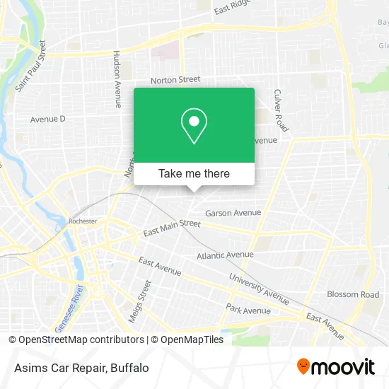 Asims Car Repair map