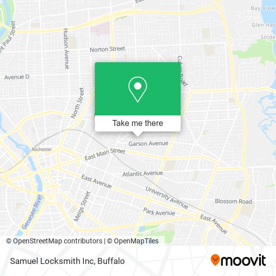 Samuel Locksmith Inc map