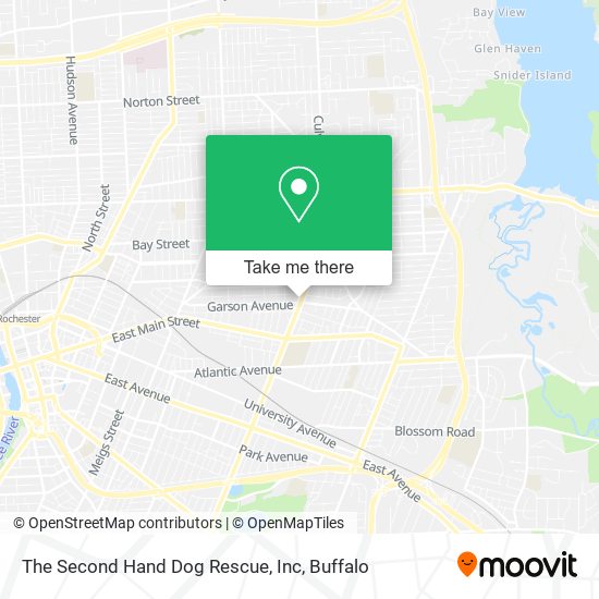 Mapa de The Second Hand Dog Rescue, Inc