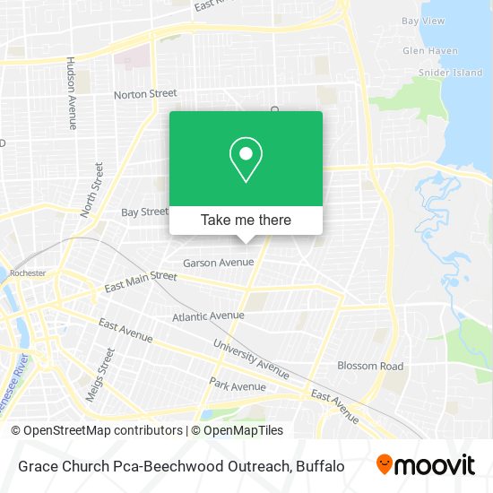 Mapa de Grace Church Pca-Beechwood Outreach