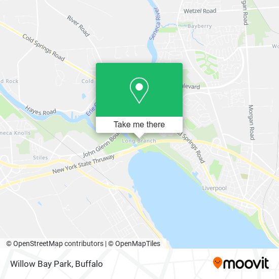 Mapa de Willow Bay Park