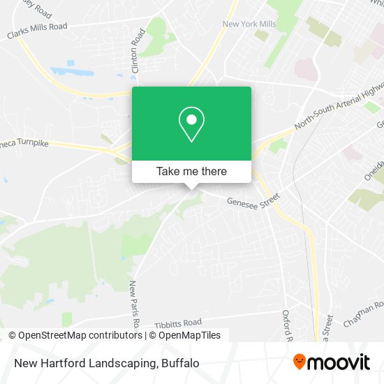 Mapa de New Hartford Landscaping