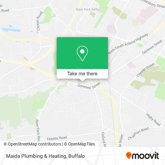 Maida Plumbing & Heating map