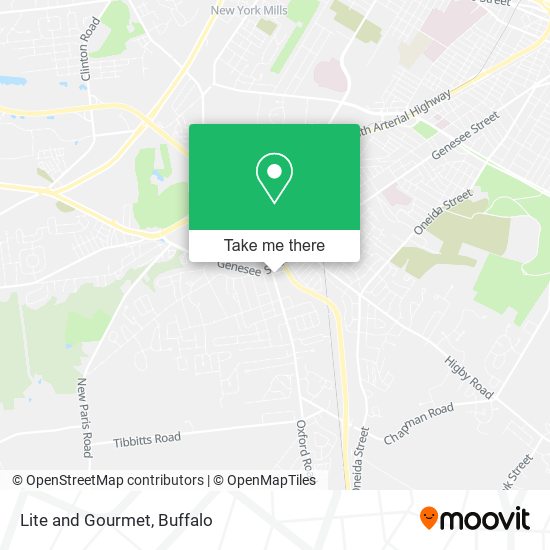 Mapa de Lite and Gourmet