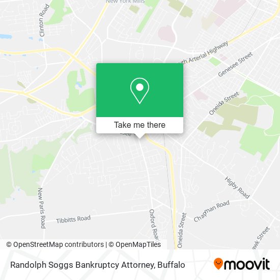 Randolph Soggs Bankruptcy Attorney map