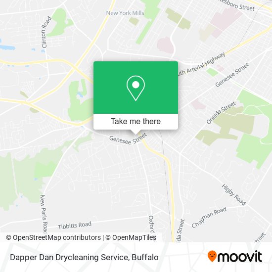 Mapa de Dapper Dan Drycleaning Service