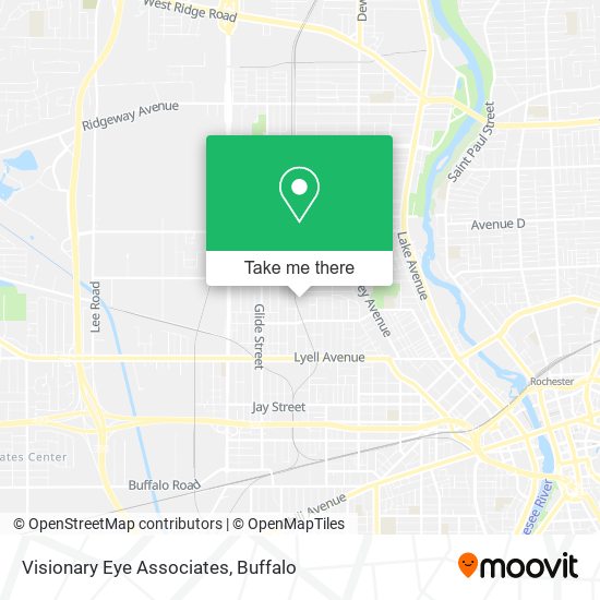 Visionary Eye Associates map