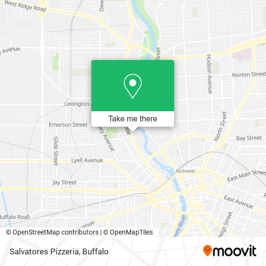 Salvatores Pizzeria map