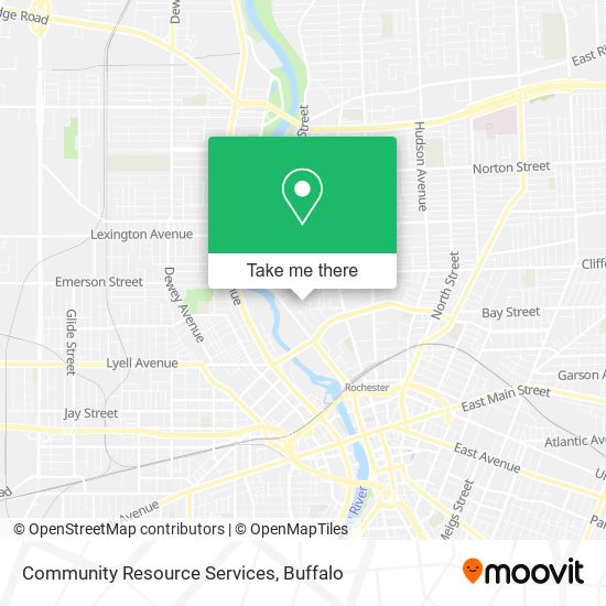Community Resource Services map
