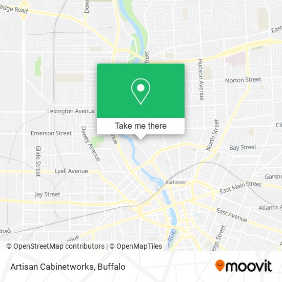 Mapa de Artisan Cabinetworks