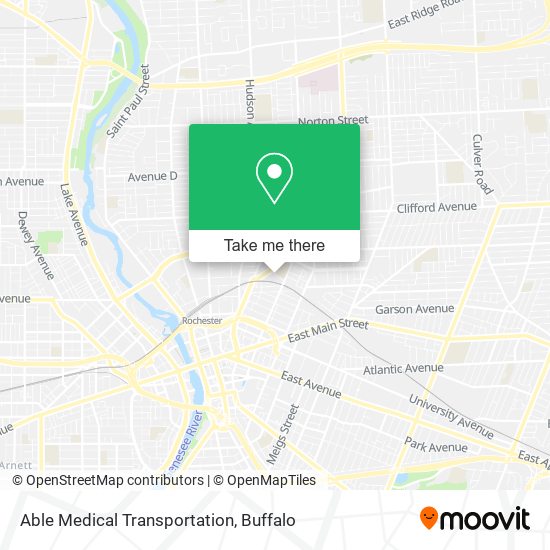 Mapa de Able Medical Transportation