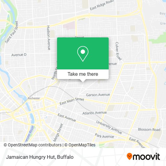Mapa de Jamaican Hungry Hut