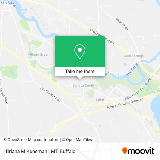 Mapa de Briana M Kuneman LMT