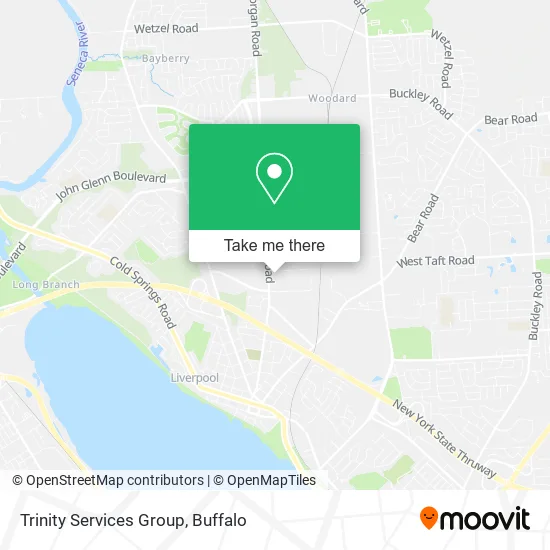 Trinity Services Group map